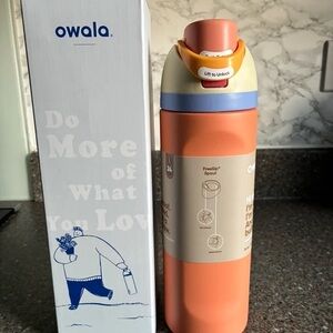 Owala Orange Water Bottle with FreeSip Spout
